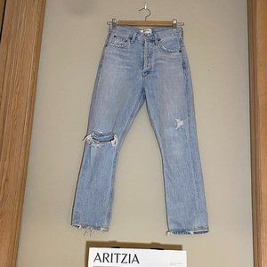 Agolde High-rise Riley Jean by Aritzia